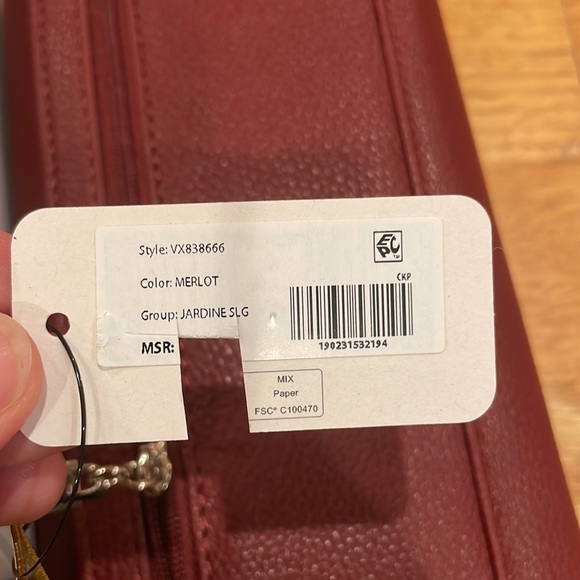 Guess Burgundy Wallet - Picture 5 of 6